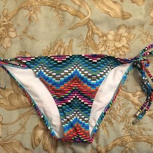 Colorful bikini bottoms